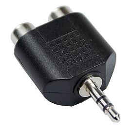 3.5mm Jack to Twin RCA Socket