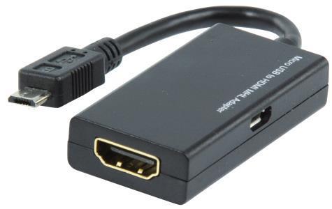 MicroUSB MHL to HDMI Adaptor Cable