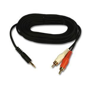 3.5mm Jack to 2 RCA 1.5M Cable