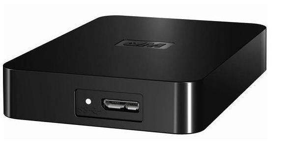 Western Digital Elements 2.5 inch External Hard Drive Black