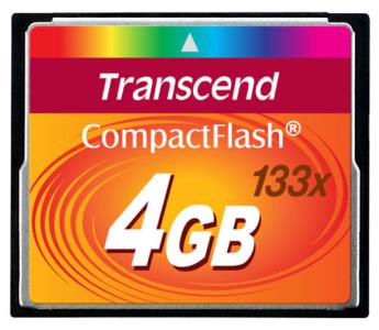 Transcend 4GB Compact Flash Card