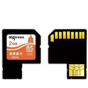 Aigo Dual Interface SD Cards 2GB