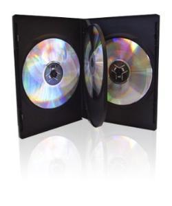 DVD Case - 4 Disks