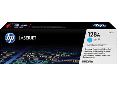 HP 128A Cyan Original LaserJet Toner Cartridge
