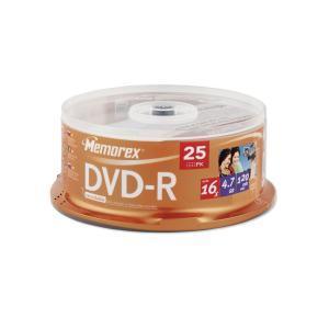Memorex DVD-R Spindle 25 Pack
