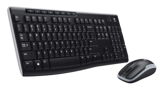Logitech Desktop MK270 Wireless Mouse & Keyboard Combo
