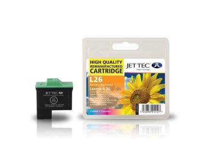 Jettec Remanufactured Lexmark 26