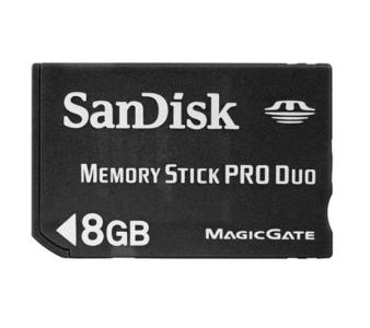 SANDISK/MS PRO DUO 8GB