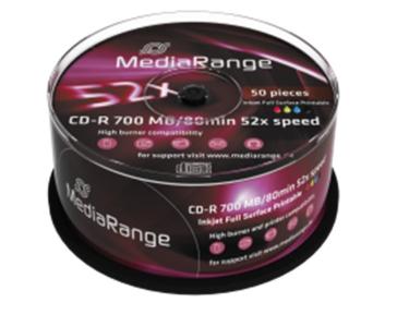 MediaRange CD-R Printable 50 pack