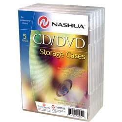 Nashua 5-Pack DVD Cases