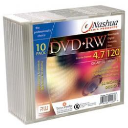 Nashua 5-pack DVD+RW, Jewelcase