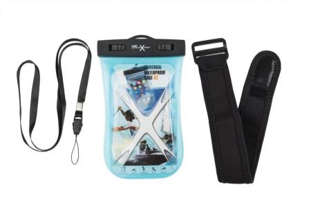 WATERPROOF CASE (ARM/NECK) FOR SMARTPHONE NATEC EXTREME MEDIA X2 BLUE