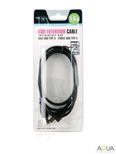 EXTENDER USB AM-AF 2.0 1,8M BLACK NATEC EXTREME MEDIA