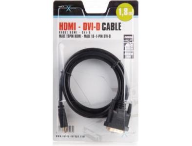 natec DVI - HDMI 1.8M Cable