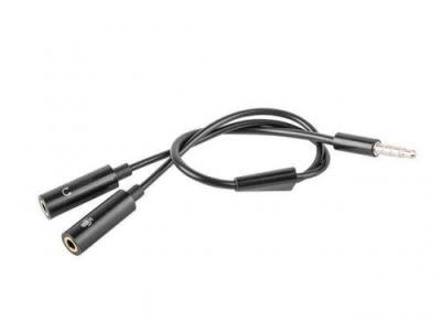Natec mini stereo jack (M) of 4-Pin-> MINI JACK (F), X 2 