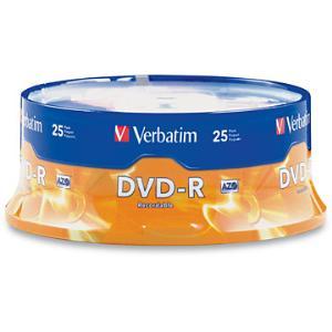 Verbatim DVD-R 25-Pack