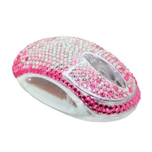 Satzuma Diamante Mouse - Pink