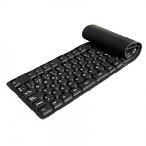 Satzuma Roll Up Keyboard Black