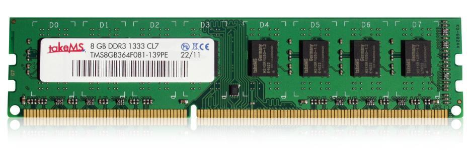 takeMS DDR3 1333 8GB