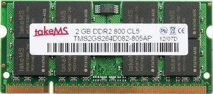 takeMS Notebook RAM DDR 2 800 2GB