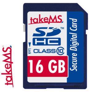 takeMS SD Card 16GB Class 10
