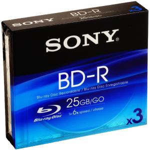 Sony Blu-Ray 3-Disc Pack