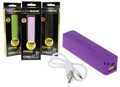 Juice Bank JB12 1200mAh Portable Power Bank