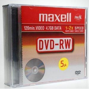 Maxell DVD-RW Single