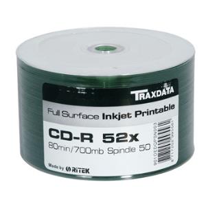 Traxdata Printable CDs 50 Pieces